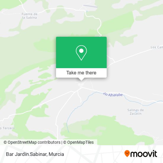 Bar Jardín.Sabinar map