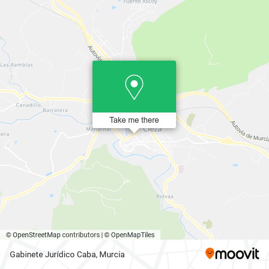 Gabinete Jurídico Caba map