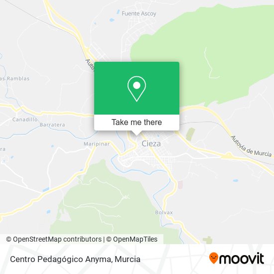 Centro Pedagógico Anyma map