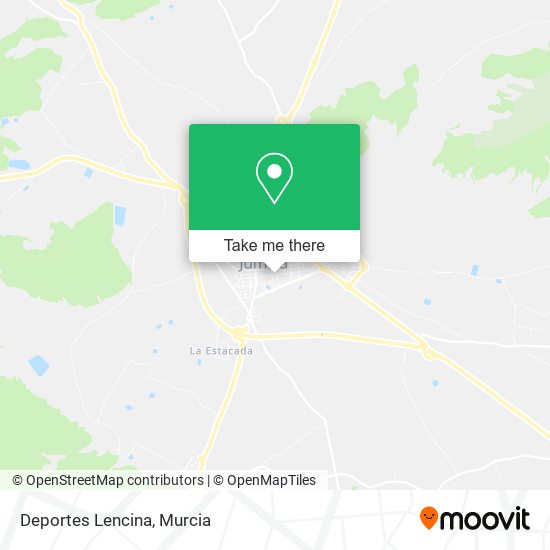 Deportes Lencina map