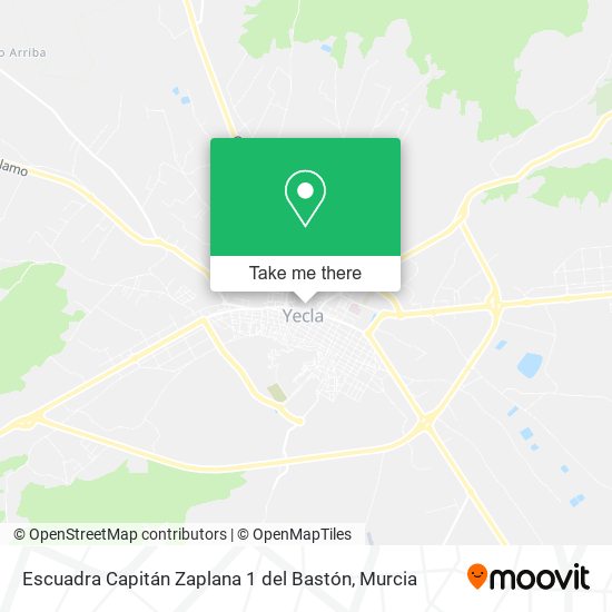 Escuadra Capitán Zaplana 1 del Bastón map