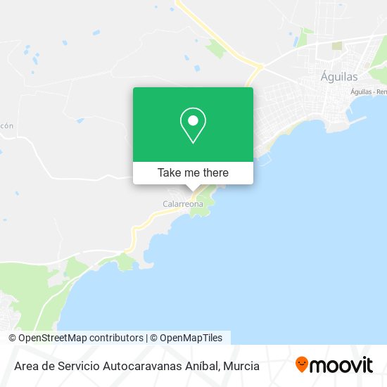 Area de Servicio Autocaravanas Aníbal map