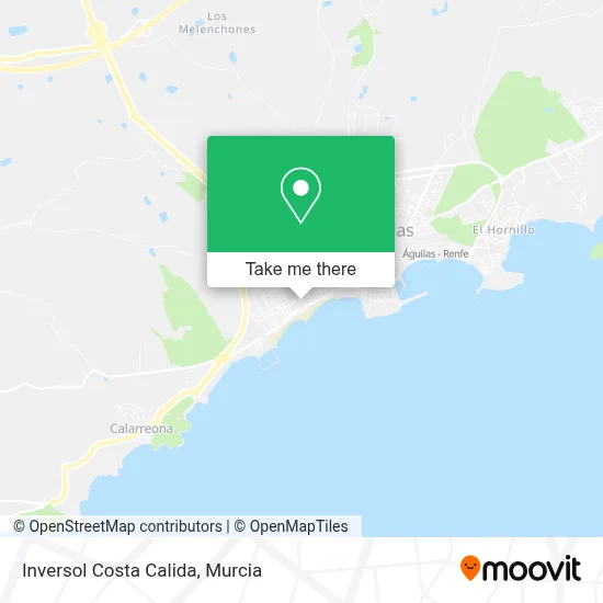 Inversol Costa Calida map