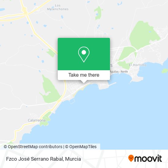 Fzco José Serrano Rabal map