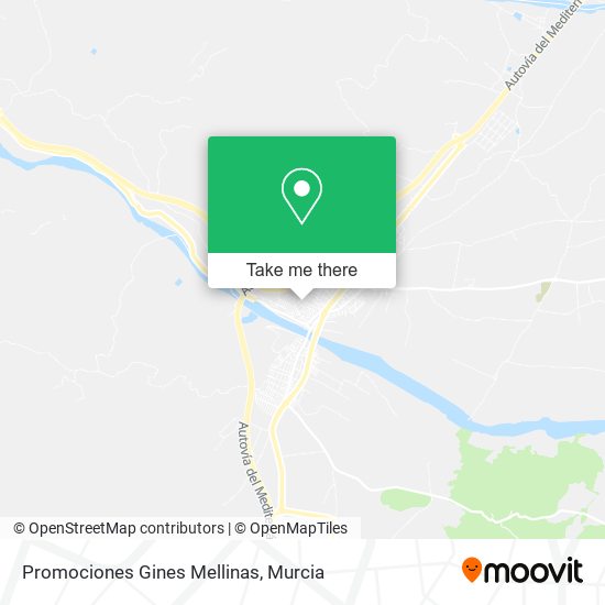 Promociones Gines Mellinas map