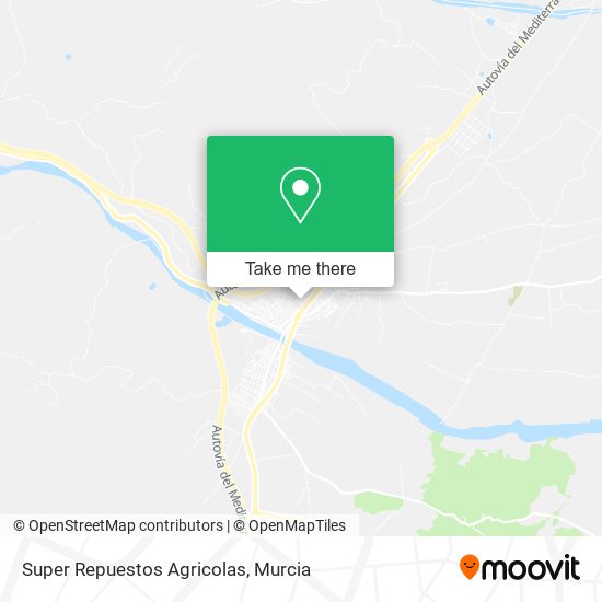 Super Repuestos Agricolas map