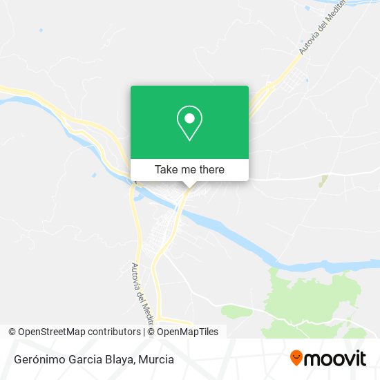 Gerónimo Garcia Blaya map