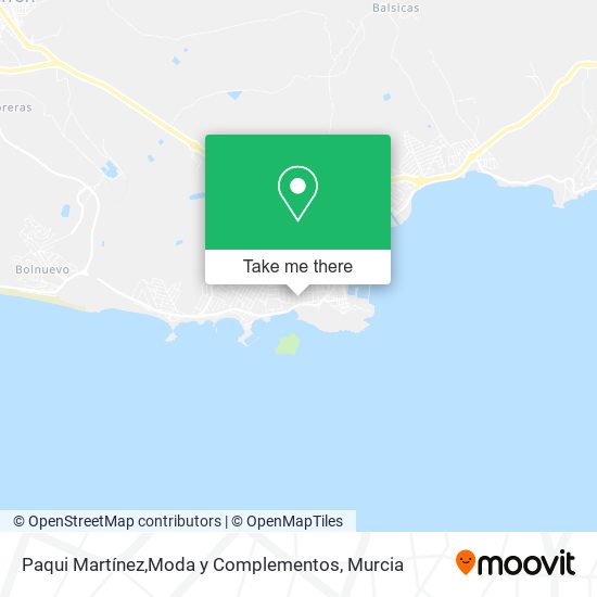 Paqui Martínez,Moda y Complementos map