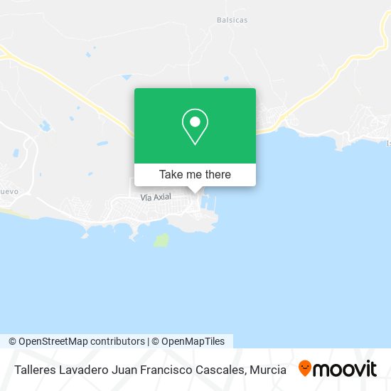 Talleres Lavadero Juan Francisco Cascales map