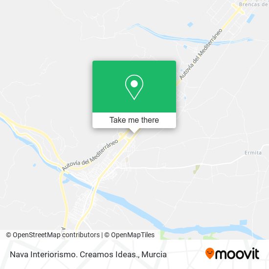 Nava Interiorismo. Creamos Ideas. map