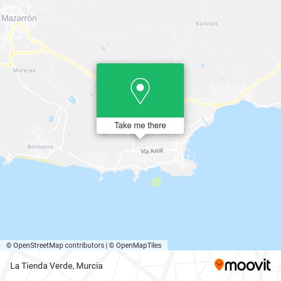 La Tienda Verde map