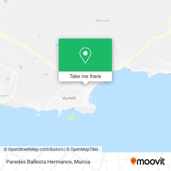 Paredes Ballesta Hermanos map