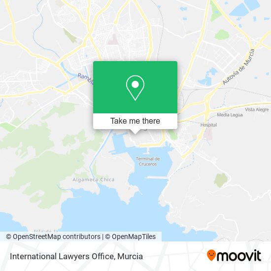 International Lawyers Office map