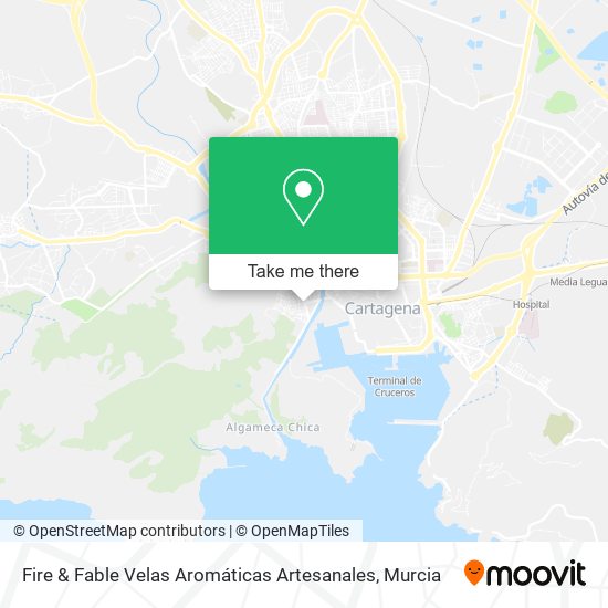 Fire & Fable Velas Aromáticas Artesanales map