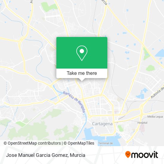 Jose Manuel Garcia Gomez map