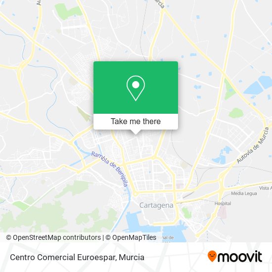 Centro Comercial Euroespar map