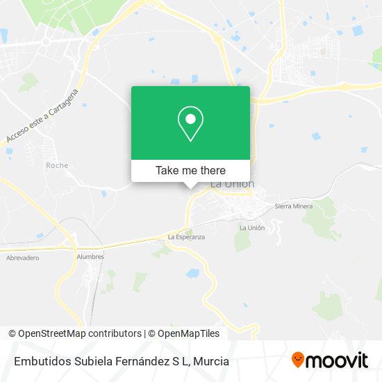 Embutidos Subiela Fernández S L map