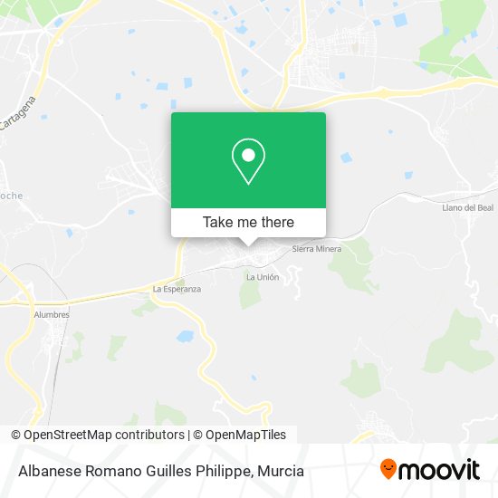 Albanese Romano Guilles Philippe map