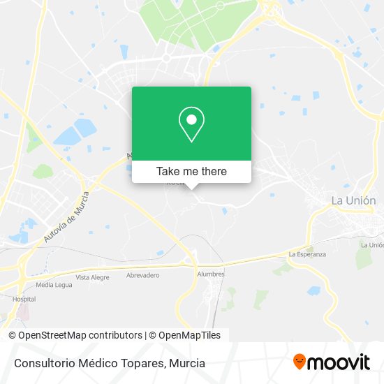 Consultorio Médico Topares map