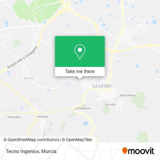 Tecno Ingenios map