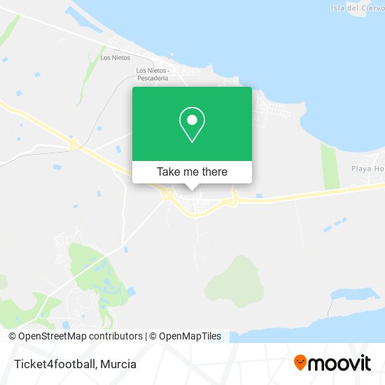 Ticket4football map