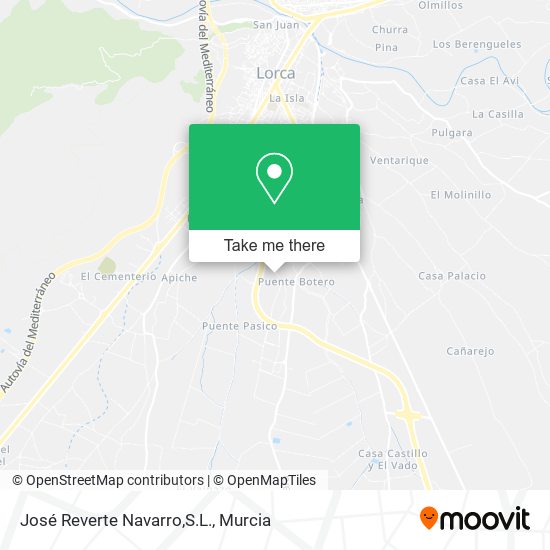 José Reverte Navarro,S.L. map