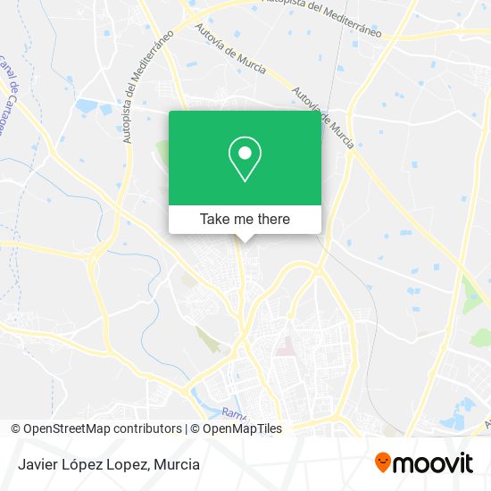 Javier López Lopez map