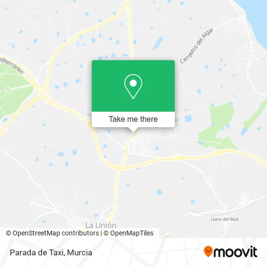 Parada de Taxi map