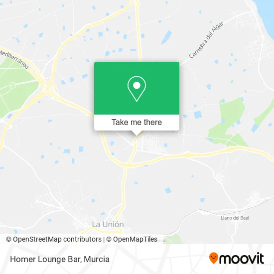 Homer Lounge Bar map