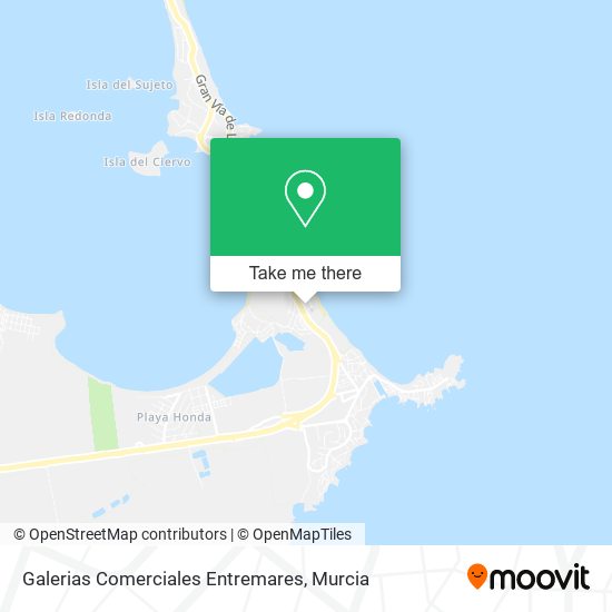 Galerias Comerciales Entremares map