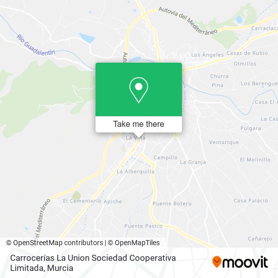 Carrocerías La Union Sociedad Cooperativa Limitada map