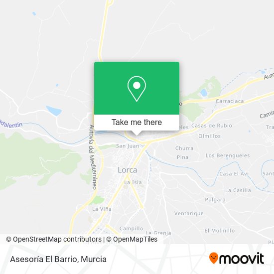 Asesoría El Barrio map