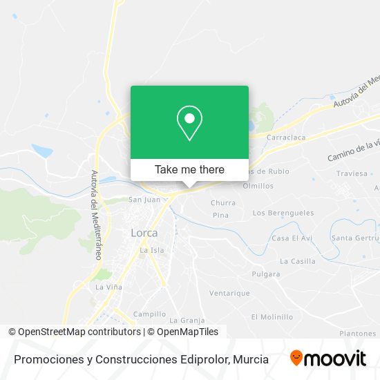 Promociones y Construcciones Ediprolor map