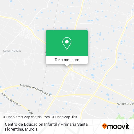 Centro de Educación Infantil y Primaria Santa Florentina map