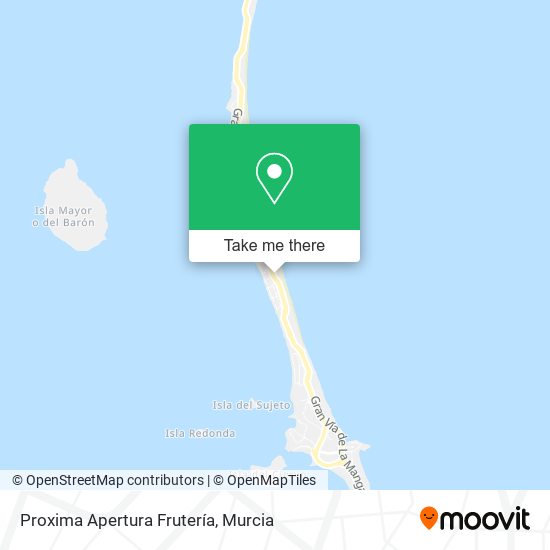 Proxima Apertura Frutería map