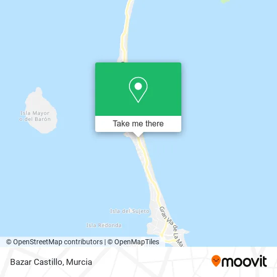 Bazar Castillo map