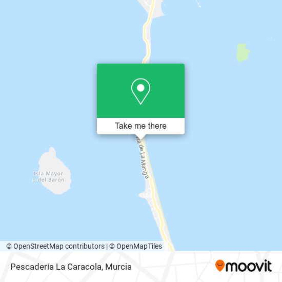 Pescadería La Caracola map