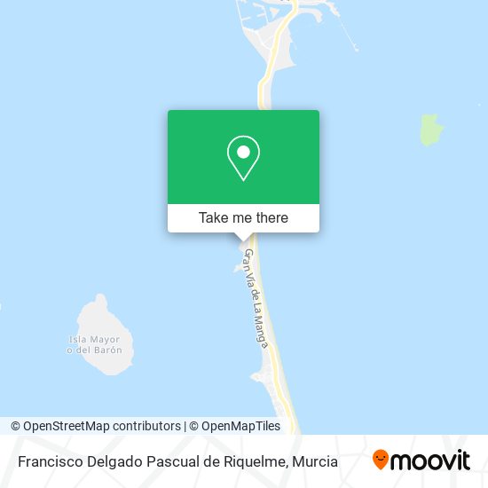 Francisco Delgado Pascual de Riquelme map