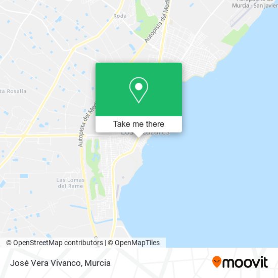 José Vera Vivanco map