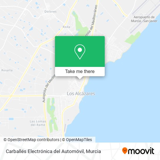 Carballés Electrónica del Automóvil map