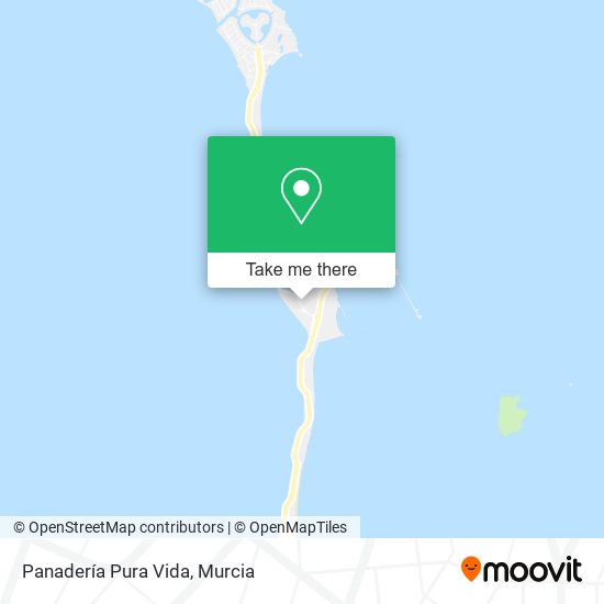 Panadería Pura Vida map
