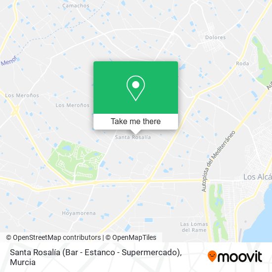 Santa Rosalía (Bar - Estanco - Supermercado) map
