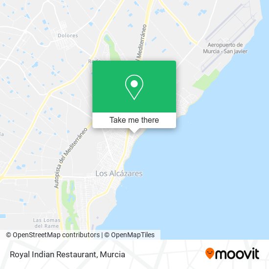 Royal Indian Restaurant map