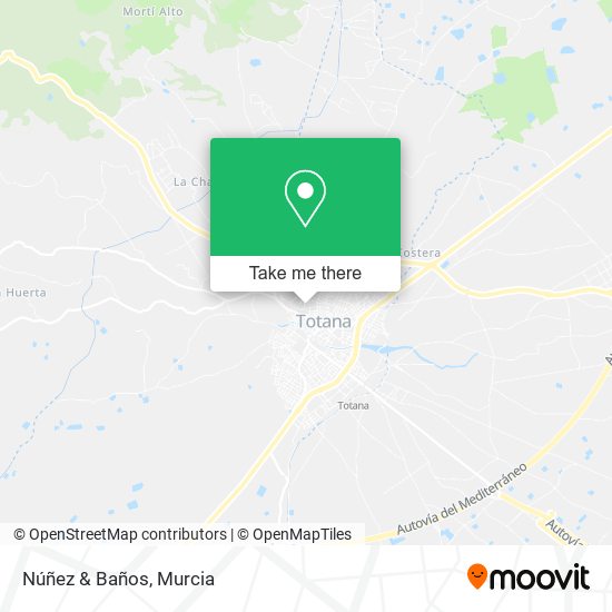 Núñez & Baños map
