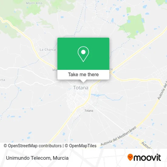 Unimundo Telecom map