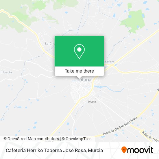 Cafeteria Herriko Taberna José Rosa map