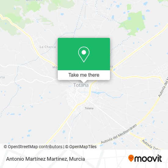 Antonio Martínez Martinez map