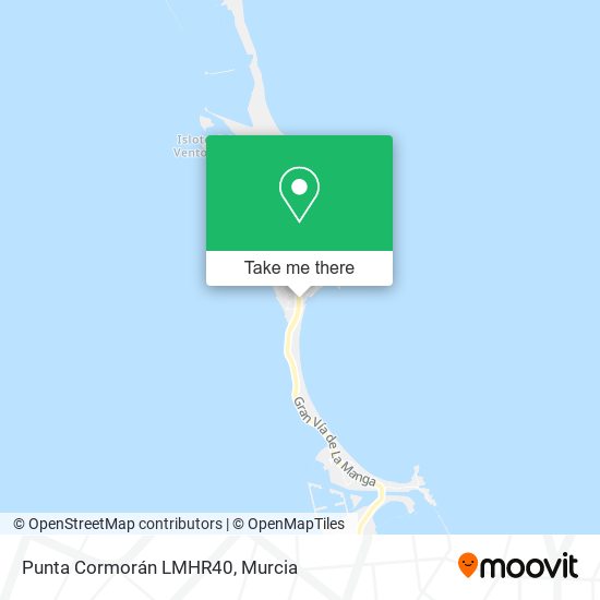 Punta Cormorán LMHR40 map