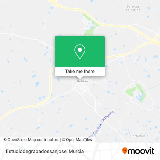 Estudiodegrabadossanjose map