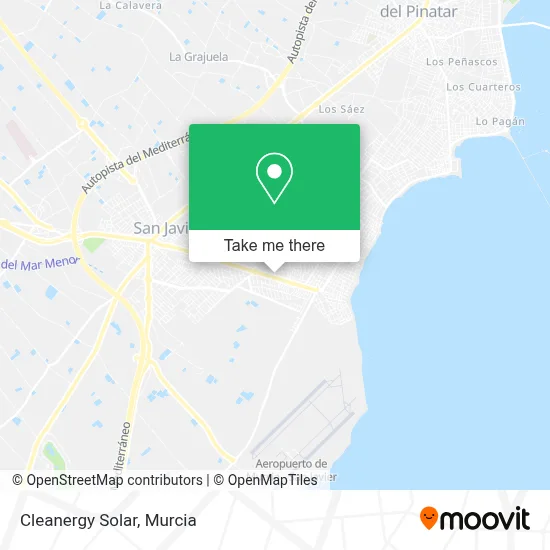 Cleanergy Solar map